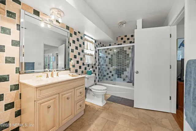 a view of beach and ocean