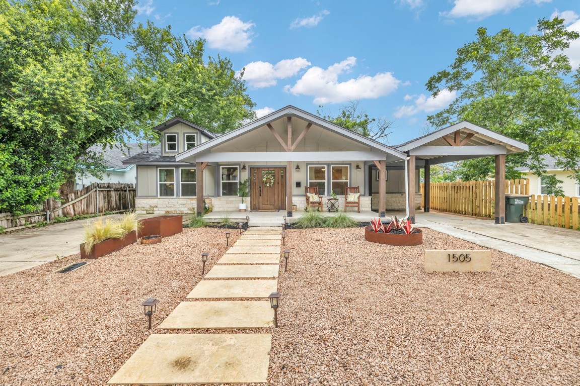 1505 Pine Street Georgetown, TX 78626 - Photo 1 of 1 a view of a house with a yard and sitting area