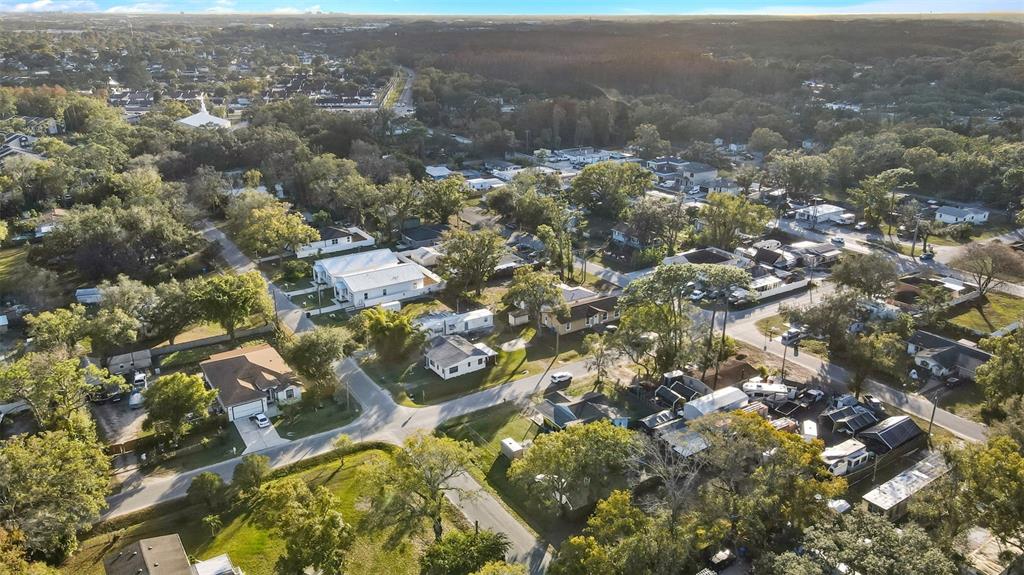 5104 Timberlan Street Tampa, FL 33624 - Photo 25 of 27 an aerial view of residential house with parking space
