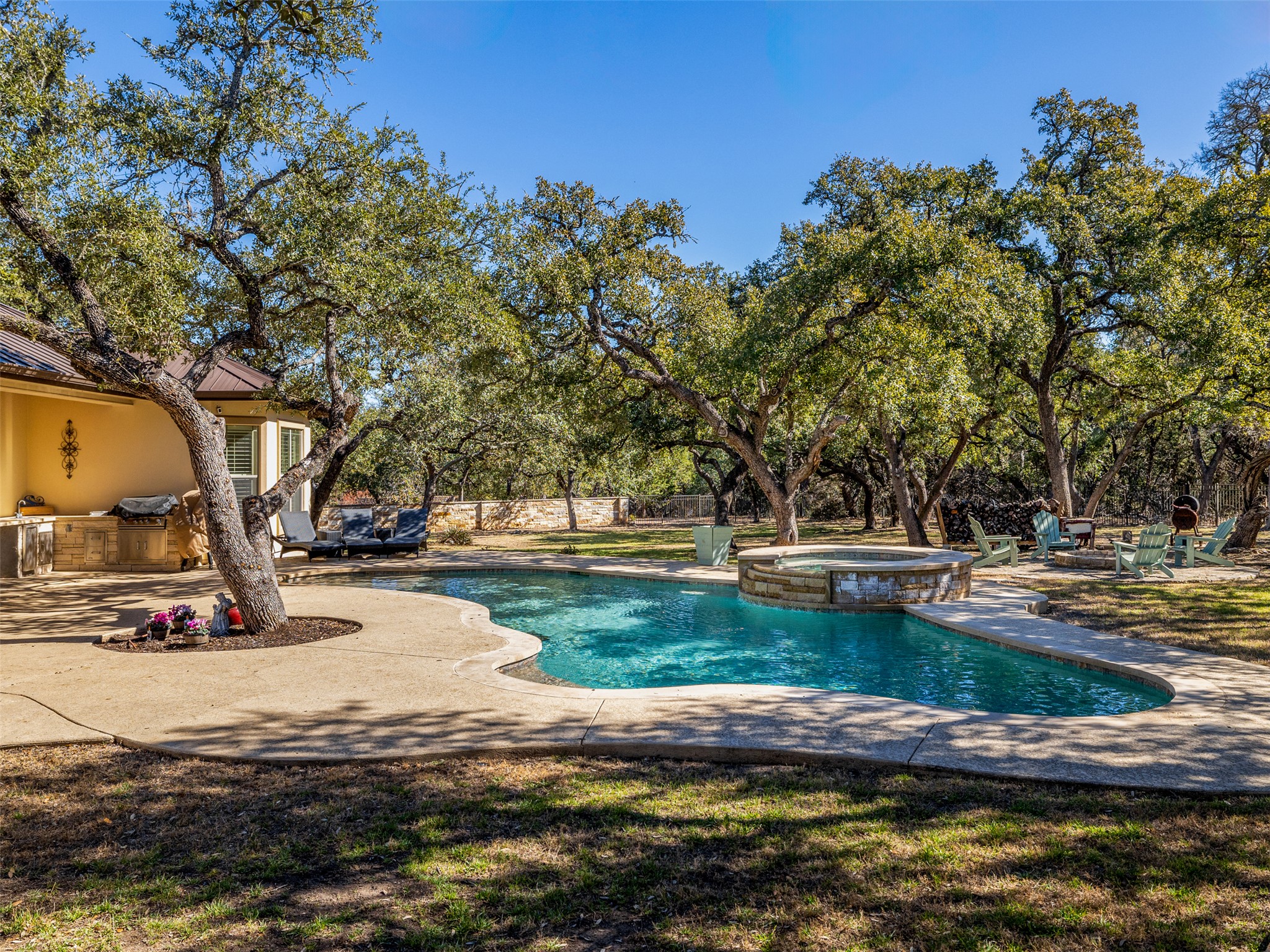 1316 Ranchers Club Lane Driftwood, TX 78619 - Photo 33 of 40 a view of a lake with houses