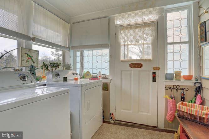 5187 Delta Road Delta, PA 17314 - Photo 24 of 47 Cheery laundry room off of kitchen. Comes w/ view!