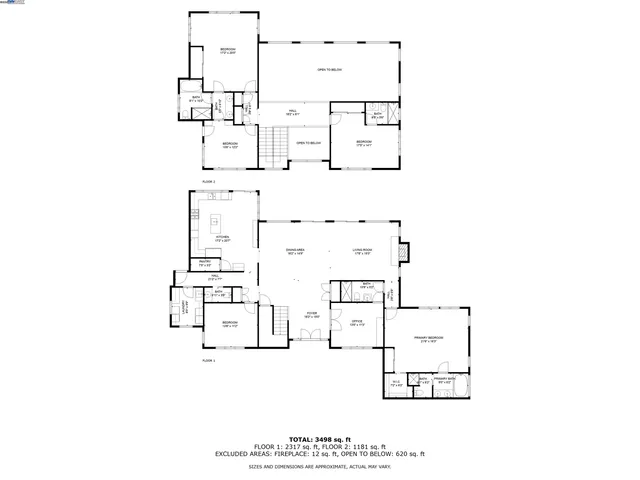a picture of a floor plan