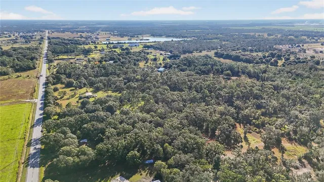 a view of city and mountain