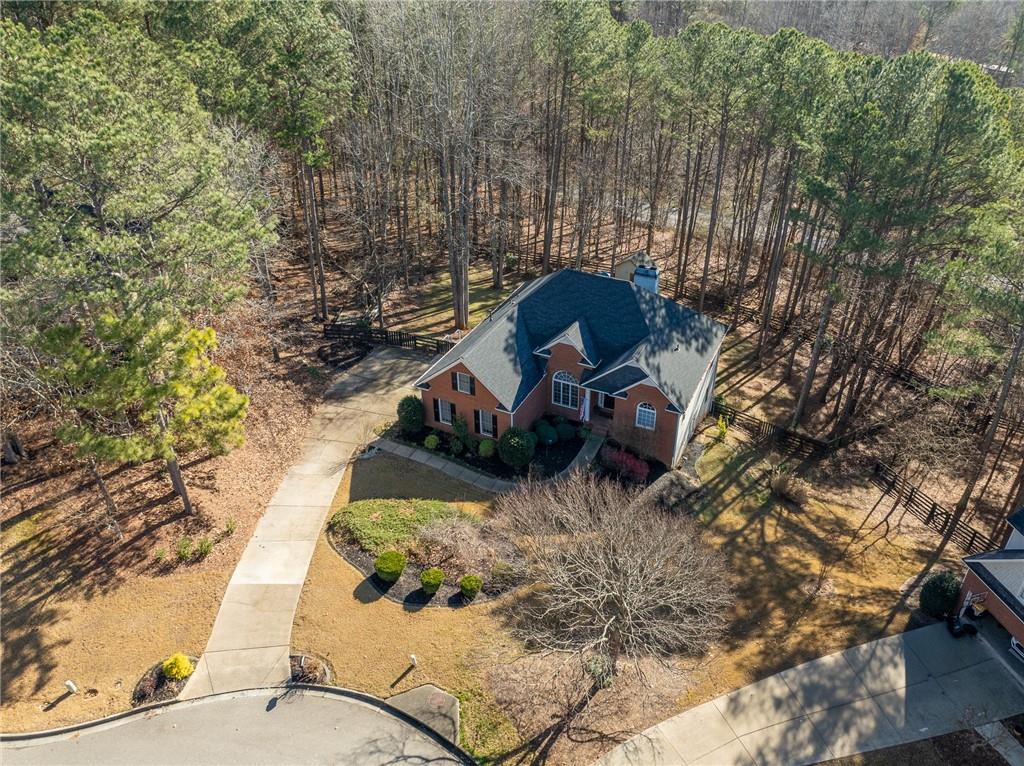 8935 Mountain Ridge Circle Ball Ground, GA 30107 - Photo 3 of 56 a view of a chair and fire pit in the backyard
