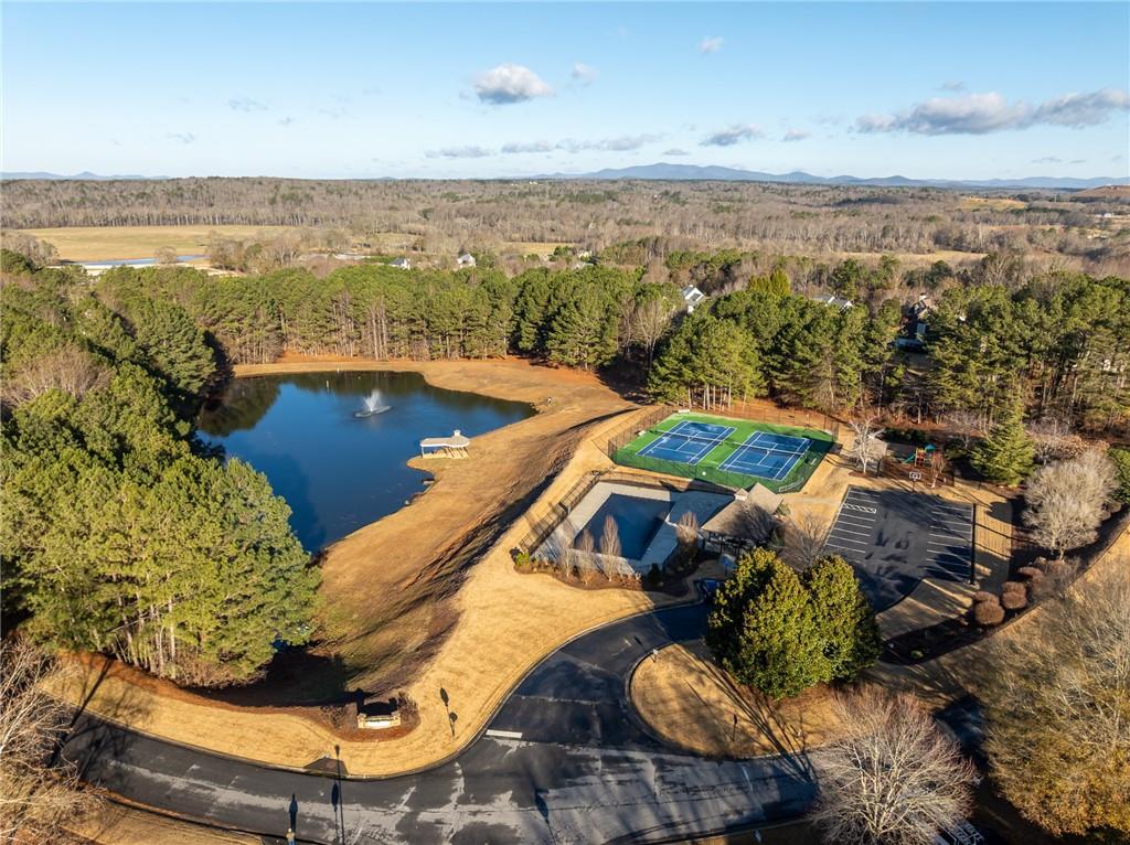 8935 Mountain Ridge Circle Ball Ground, GA 30107 - Photo 48 of 56 an aerial view of residential houses with outdoor space