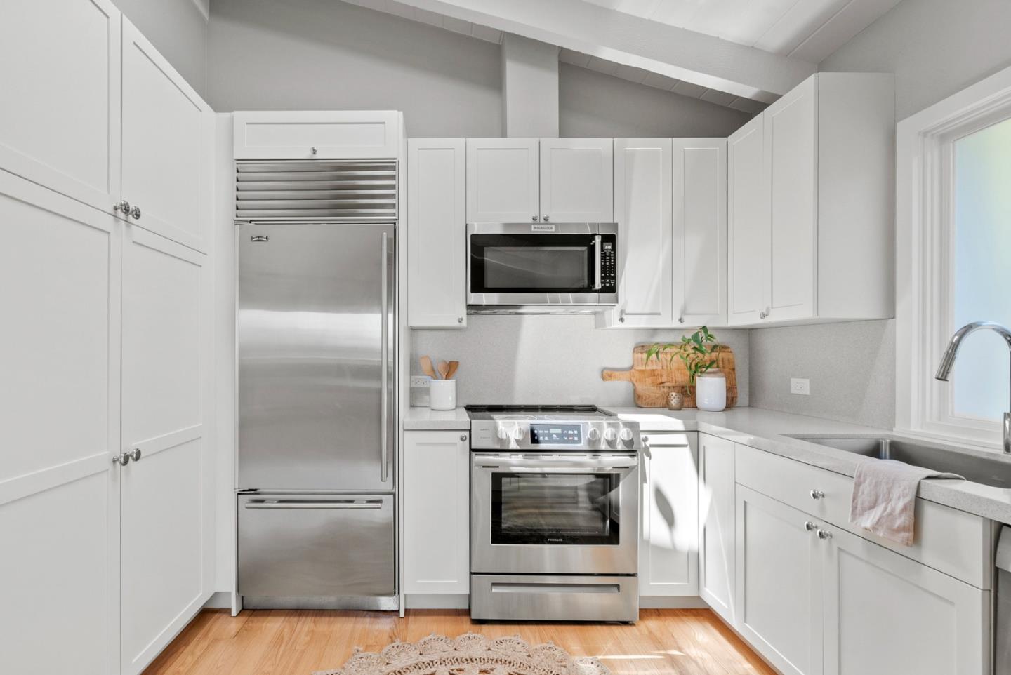 1975 Seascape Boulevard Aptos, CA 95003 - Photo 20 of 63 a kitchen with cabinets stainless steel appliances and a counter space