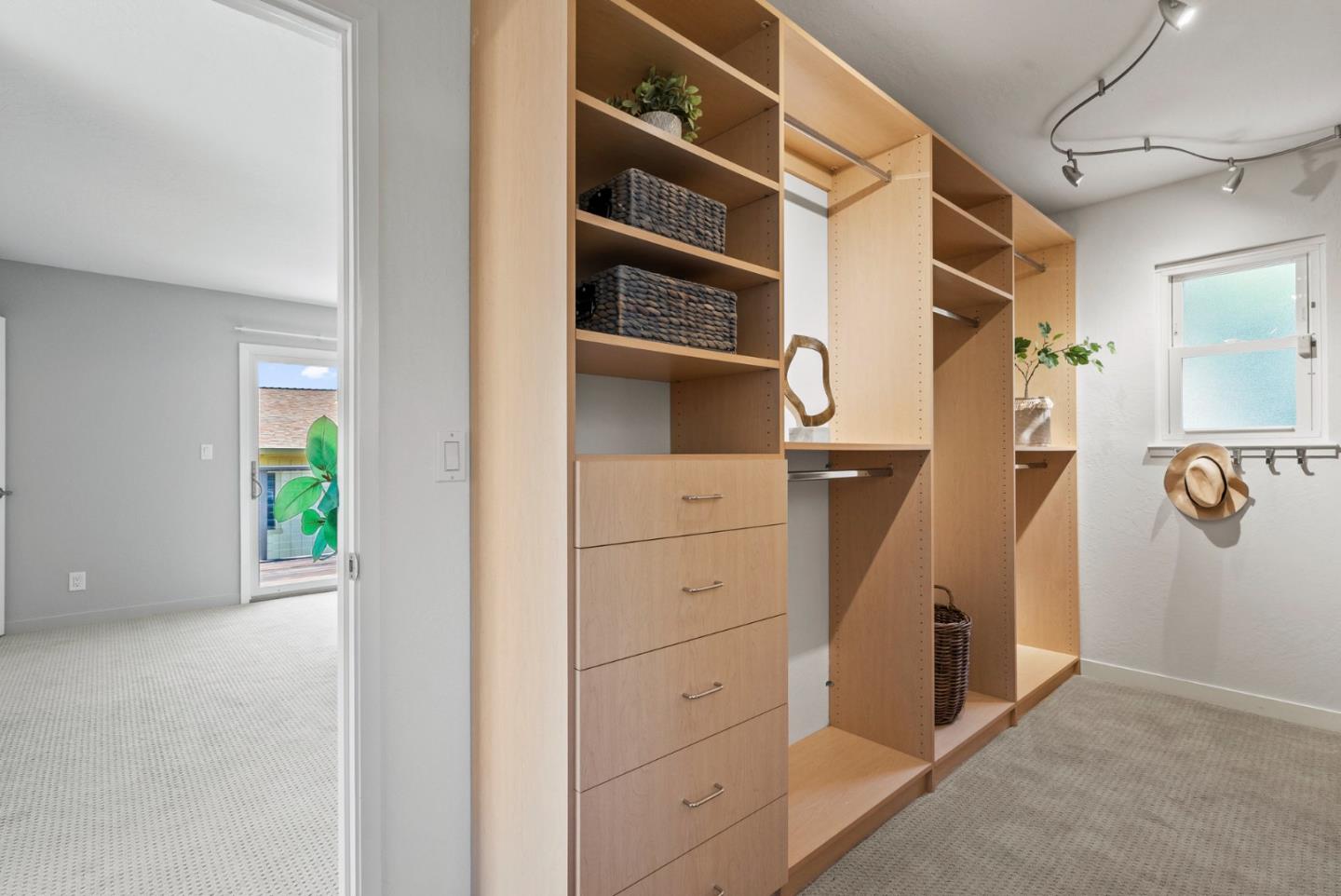 1975 Seascape Boulevard Aptos, CA 95003 - Photo 31 of 63 a view of walk in closet with clothes and shoes