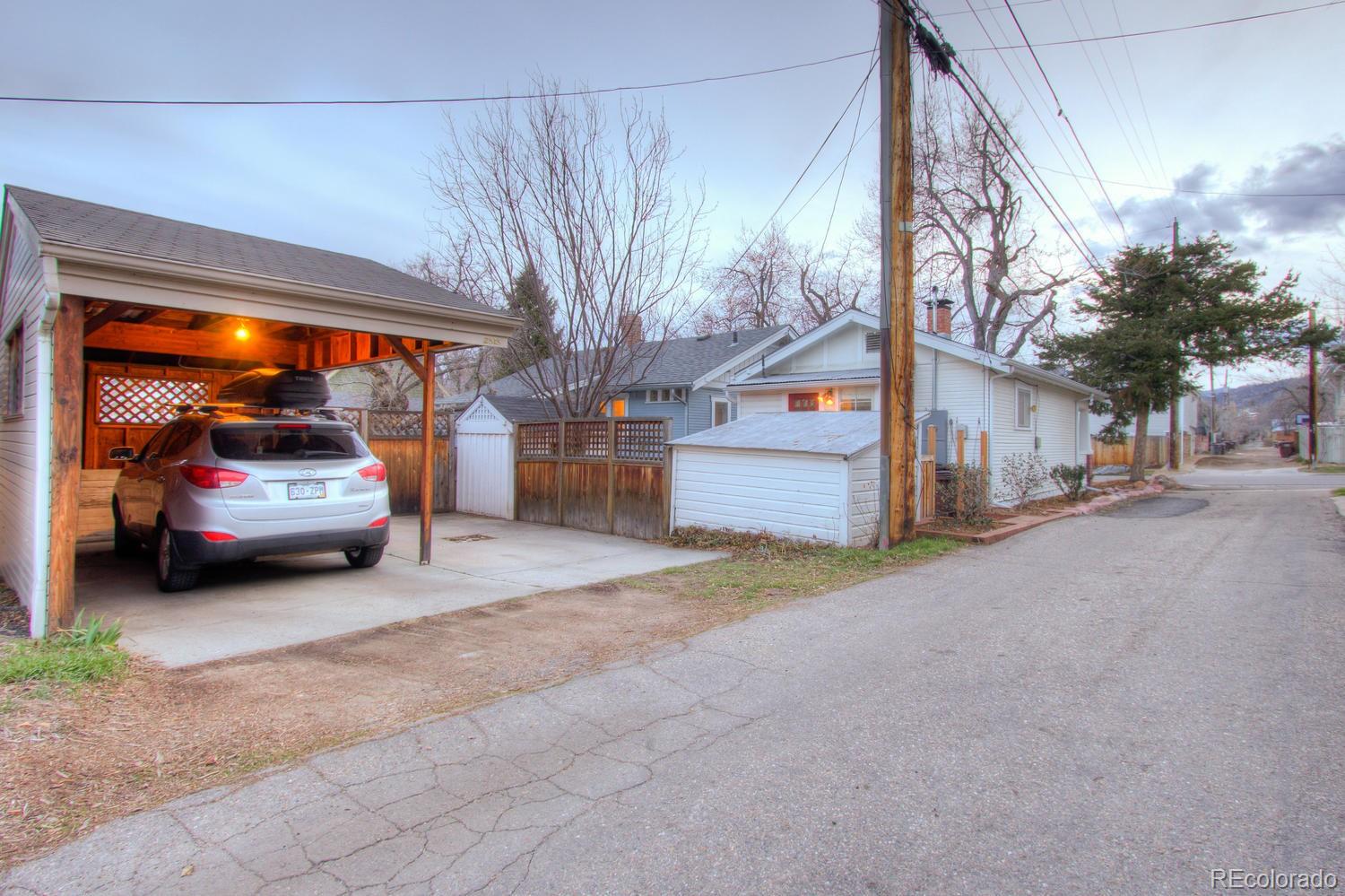 2313 Mapleton Avenue Boulder, CO 80304 - Photo 11 of 35 a view of a car park in front of house