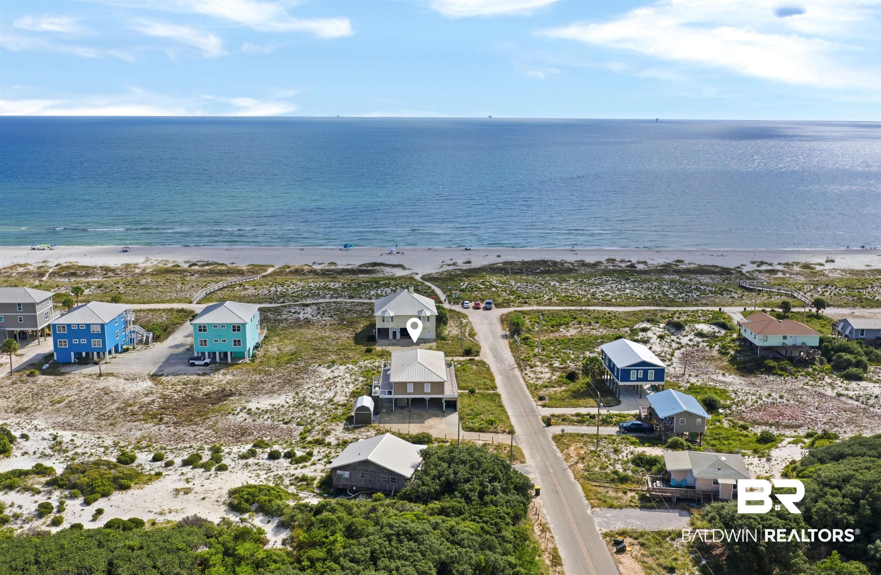418 Veterans Road Gulf Shores, AL 36542 - Photo 6 of 51 Aerial View