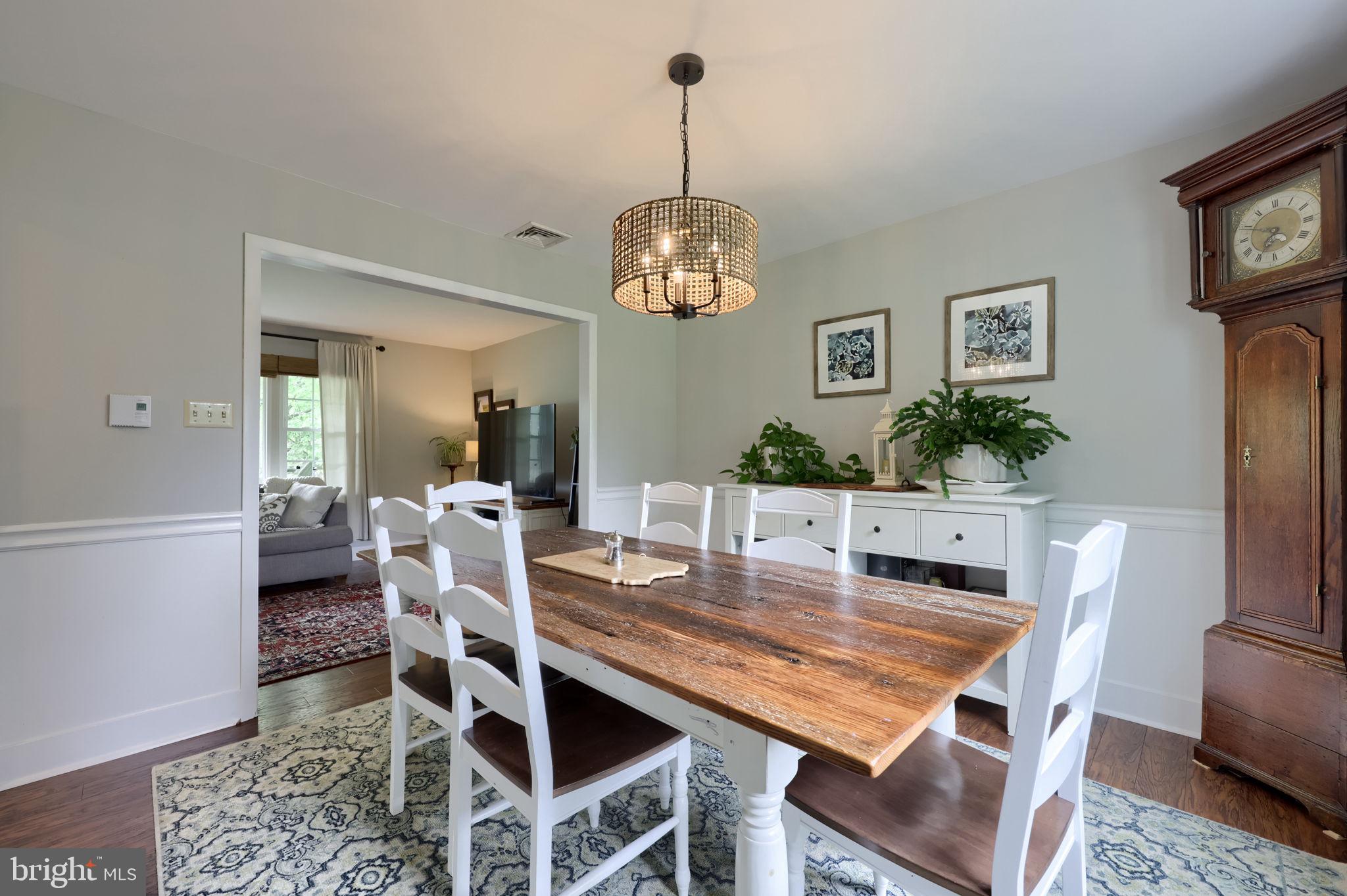 1019 Devonshire Road Lancaster, PA 17601 - Photo 7 of 35 a dining room with furniture a rug and wooden floor