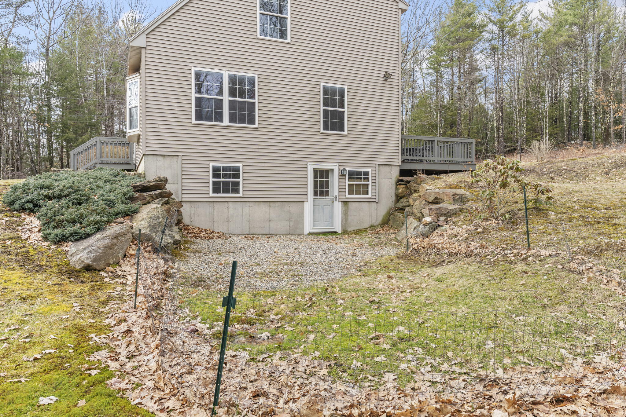 249 Bagley Road East Waterboro, ME 04030 - Photo 28 of 35 Walkout