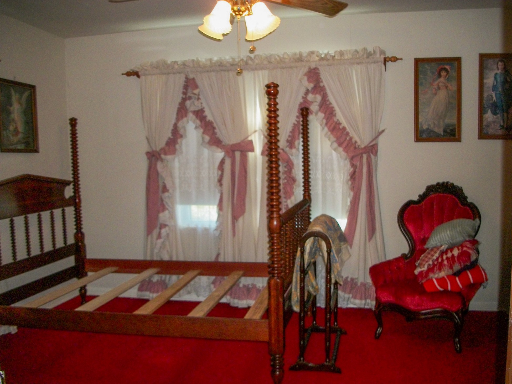 9670 Panther Creek Road Christiana, TN 37037 - Photo 5 of 16 a view of a bedroom with furniture and window
