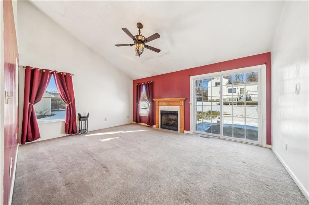 19 Longview Drive Avella, PA 15312 - Photo 6 of 26 Ceiling fan to circulate heat from fireplace