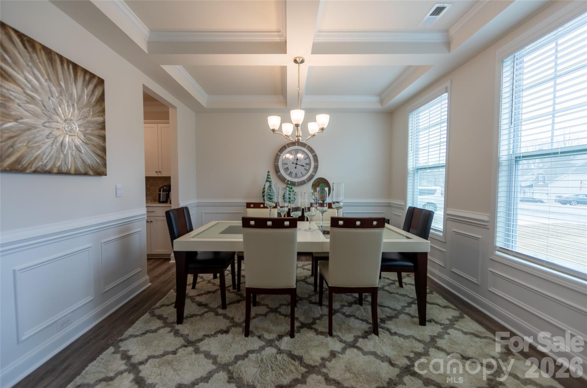 151 Aviendha Lane Troutman, NC 28166 - Photo 6 of 43 a view of a dining room with furniture window and outside view