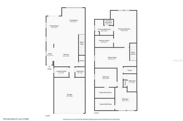$410,000 | 1919 Lake Waters Place, Lutz, FL 33558