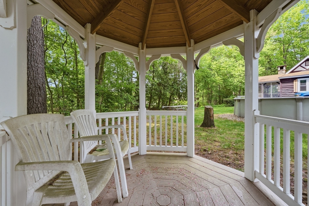 43 Flint Road Tyngsborough, MA 01879 - Photo 35 of 40 a view of outdoor space with seating