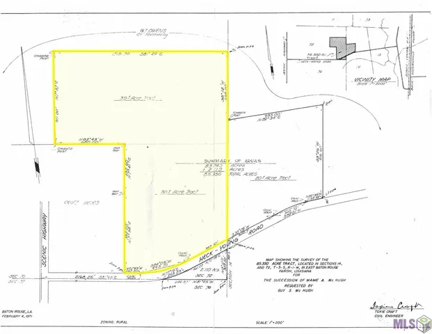 $825,000 | 63-acres Heck Young Road, Baker, LA 70714