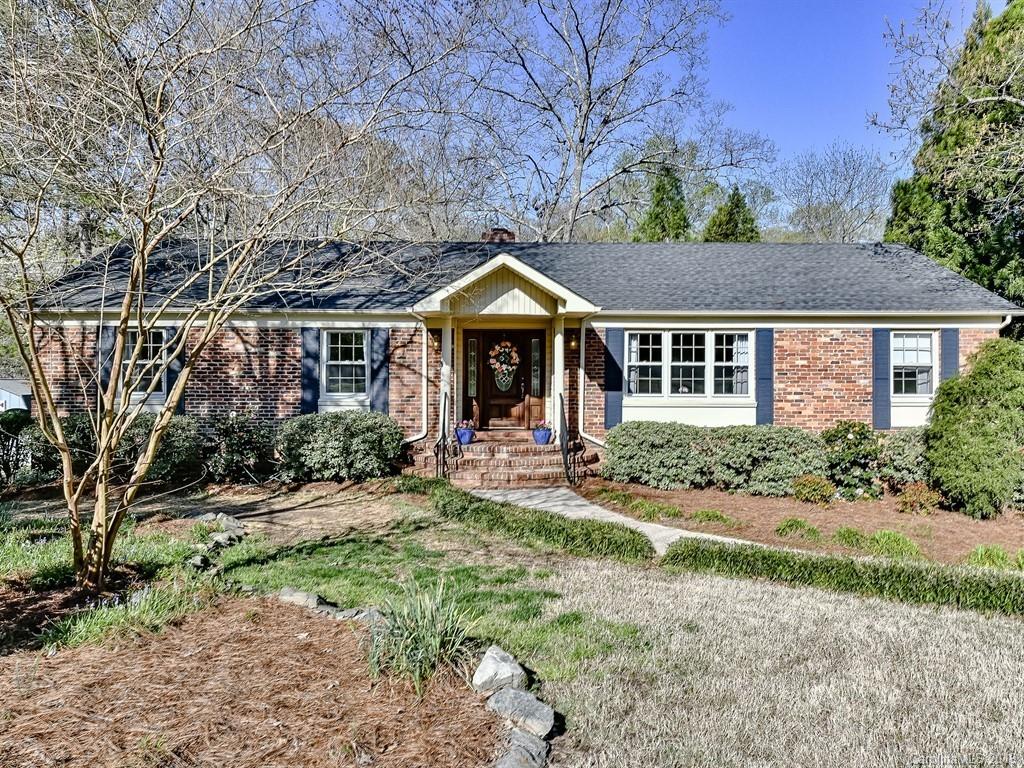 5300 Guildbrook Road Charlotte, NC 28226 - Photo 35 of 35 a front view of a house with yard porch and furniture