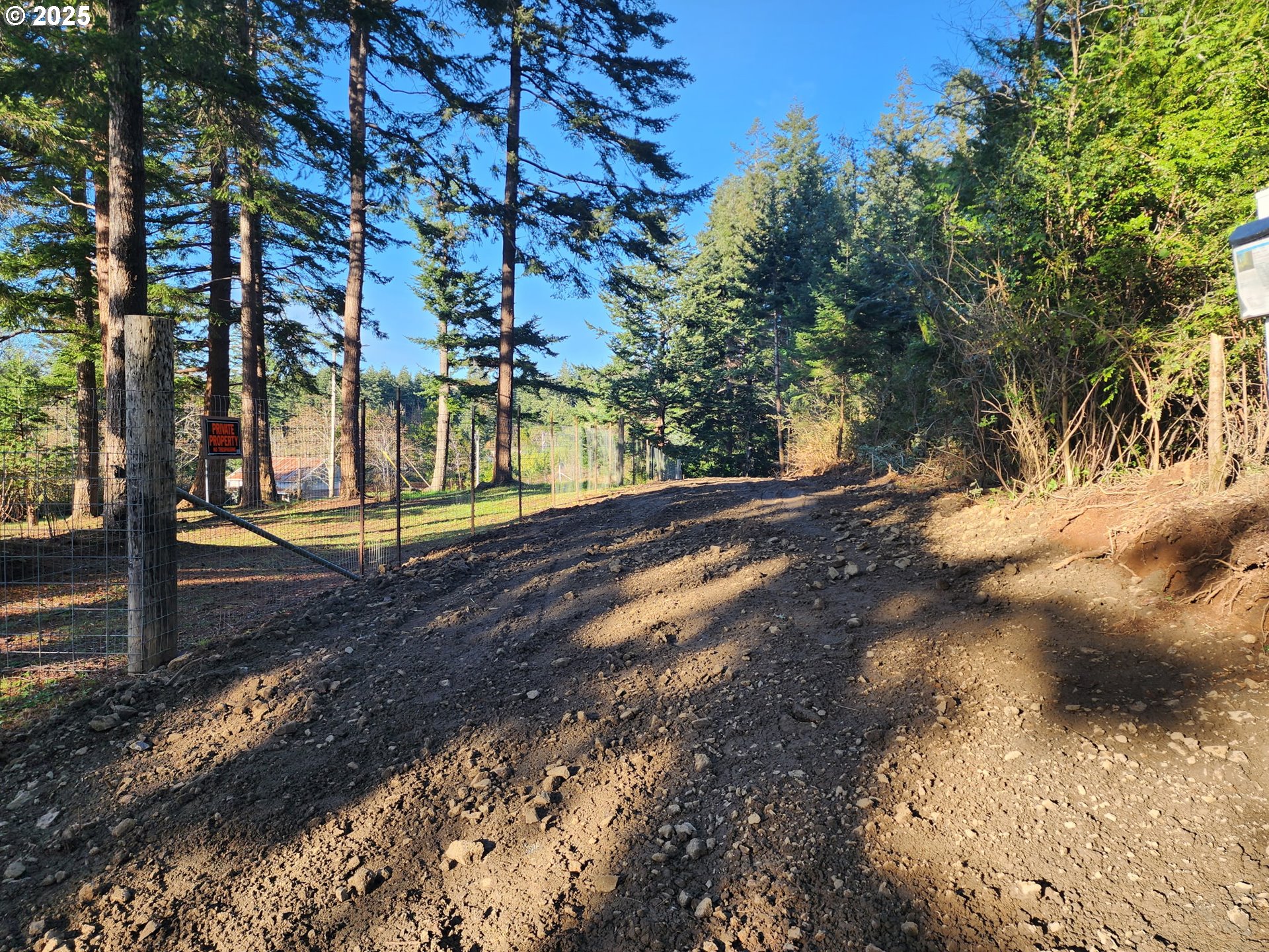 Averill Hill Road Port Orford, OR 97465 - Photo 5 of 6 a view of a yard with trees