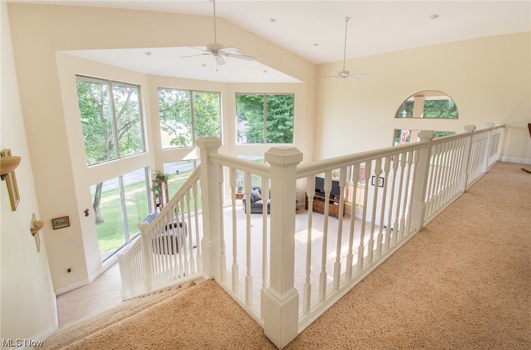 7716 North Rdg Place Lisbon, OH 44432 - Photo 23 of 35 Descend the staircase while enjoying this view!