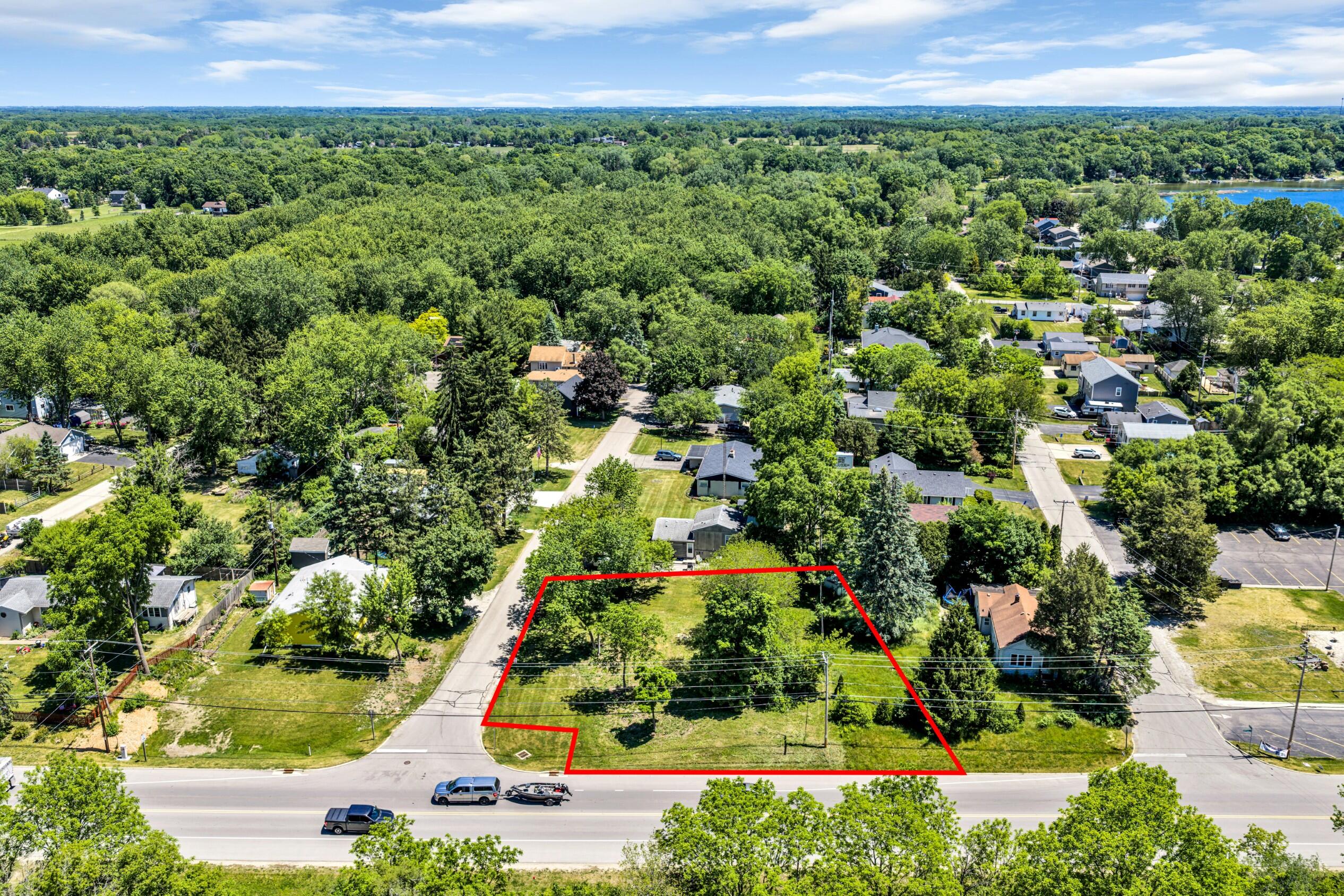 18-20 Antioch Road Trevor, WI 53179 - Photo 5 of 17 Aerial