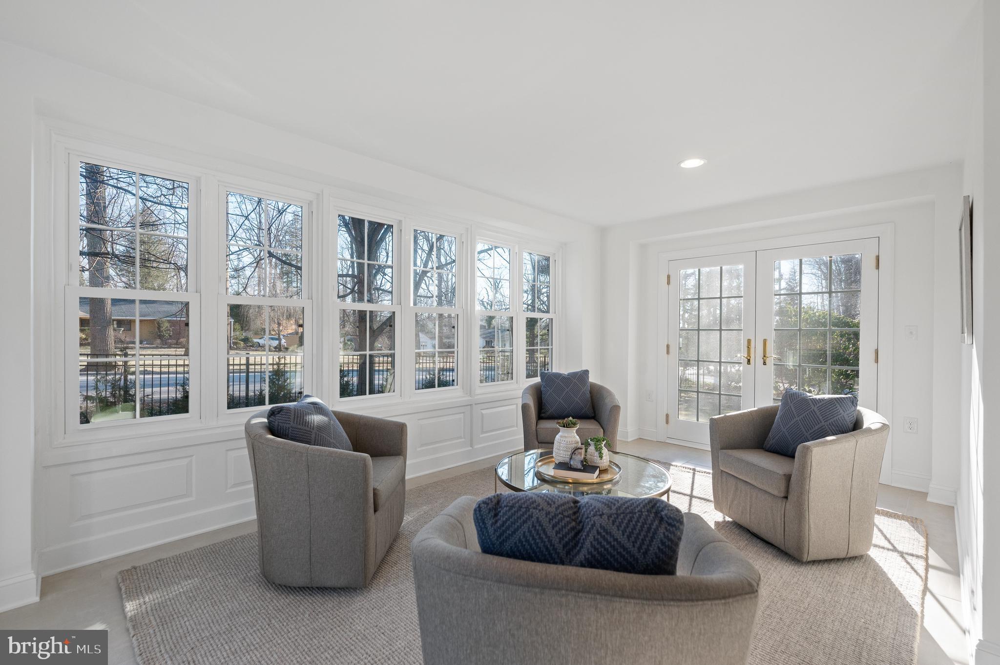 106 Deep Dene Road Villanova, PA 19085 - Photo 20 of 42 Sun Room with French doors