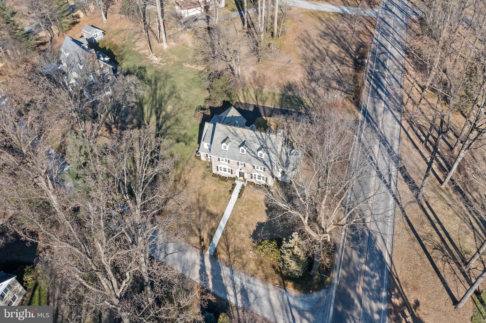 106 Deep Dene Road Villanova, PA 19085 - Photo 4 of 42 Aerial view