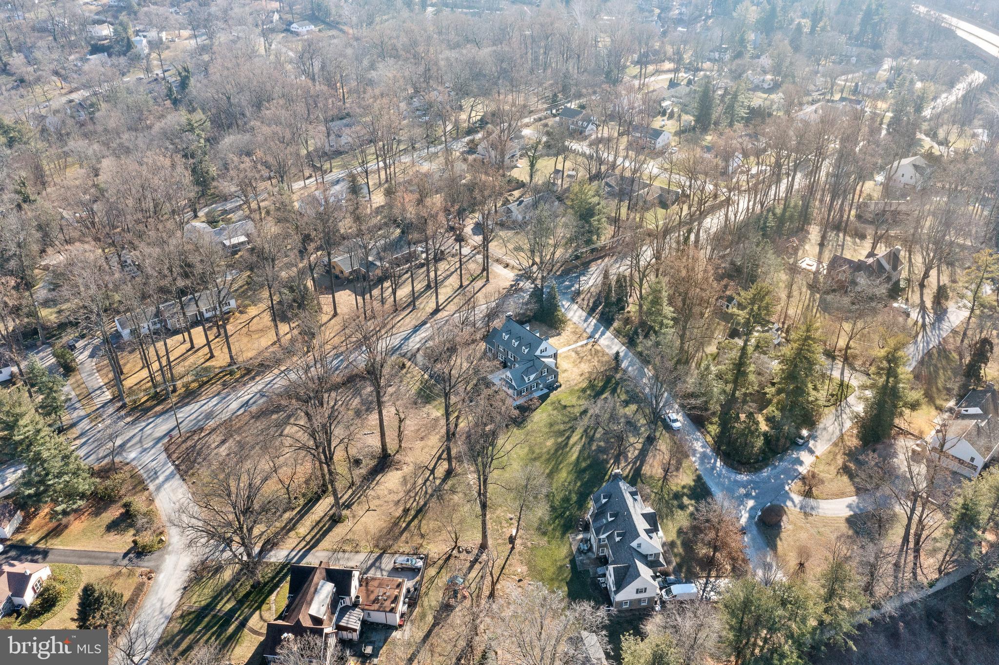 106 Deep Dene Road Villanova, PA 19085 - Photo 41 of 42 Aerial view of street