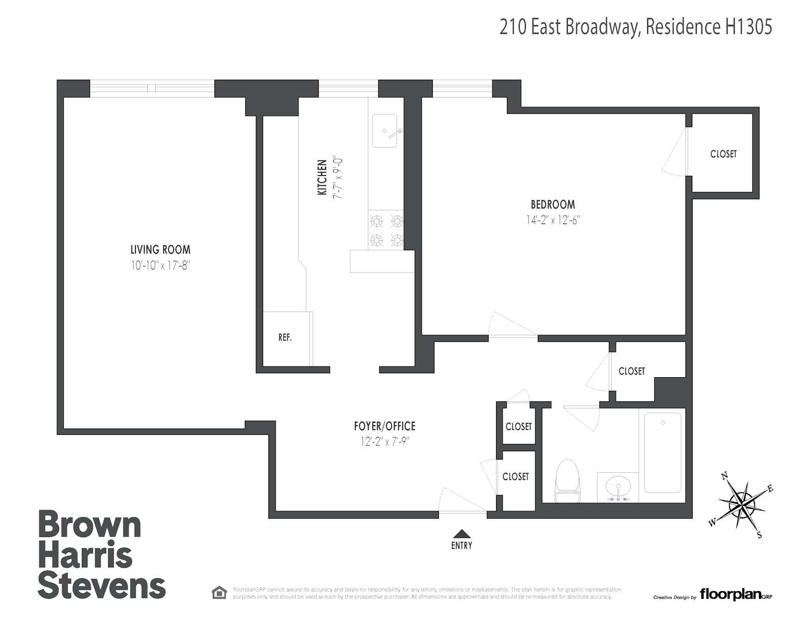 210 East Broadway, Unit H1305 Manhattan, NY 10002 - Photo 9 of 9