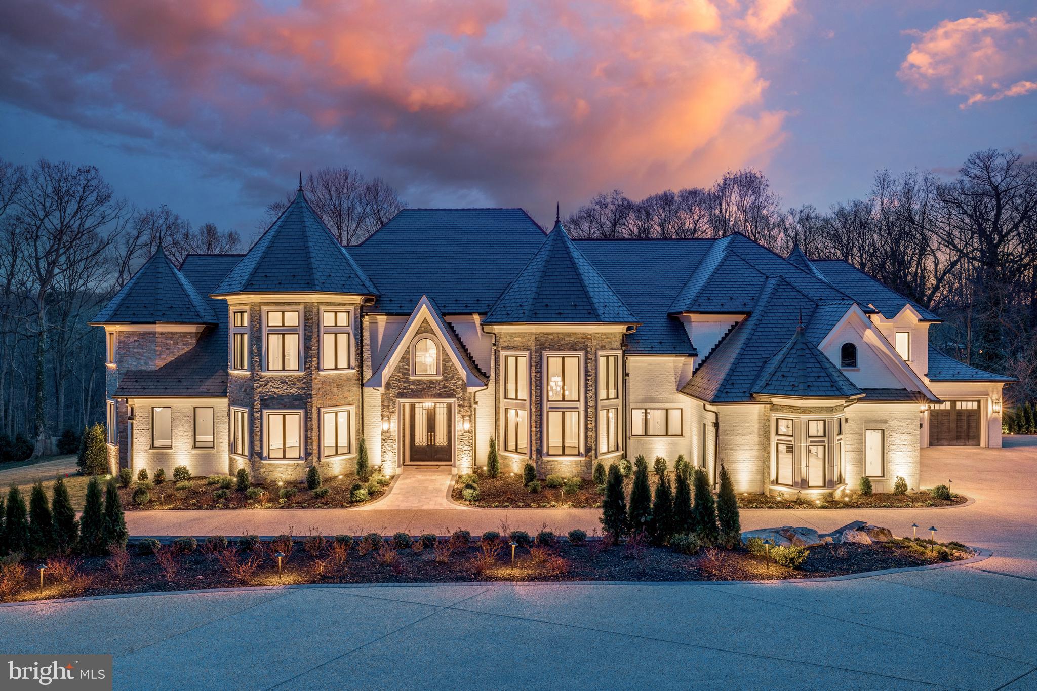 1332 McCay Lane McLean, VA 22101 - Photo 3 of 61 Front Exterior Twilight