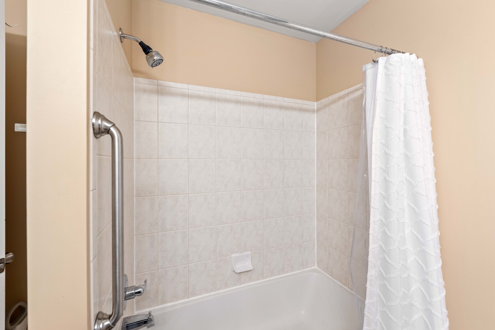 327 Berkeley Drive Bolingbrook, IL 60440 - Photo 38 of 50 a bathroom with a shower and a glass door