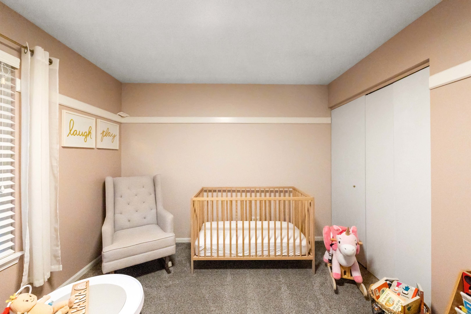 327 Berkeley Drive Bolingbrook, IL 60440 - Photo 40 of 50 a bedroom with a bed and a couch