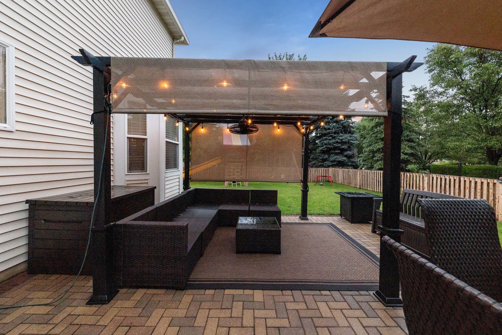327 Berkeley Drive Bolingbrook, IL 60440 - Photo 5 of 50 a view of a patio with a table and chairs