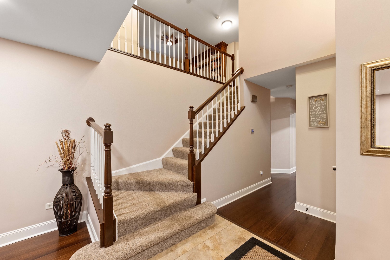 327 Berkeley Drive Bolingbrook, IL 60440 - Photo 10 of 50 a view of entryway with wooden floor
