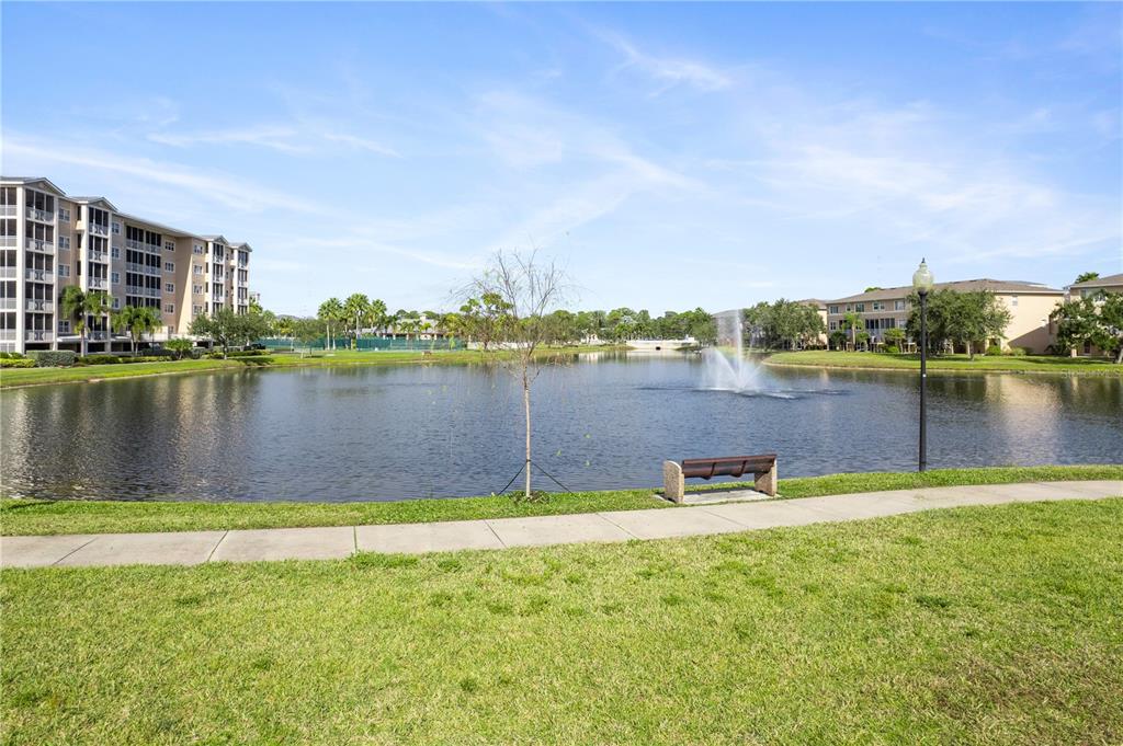 9975 Key Haven Road Seminole, FL 33777 - Photo 47 of 56 a view of a lake with houses in the back