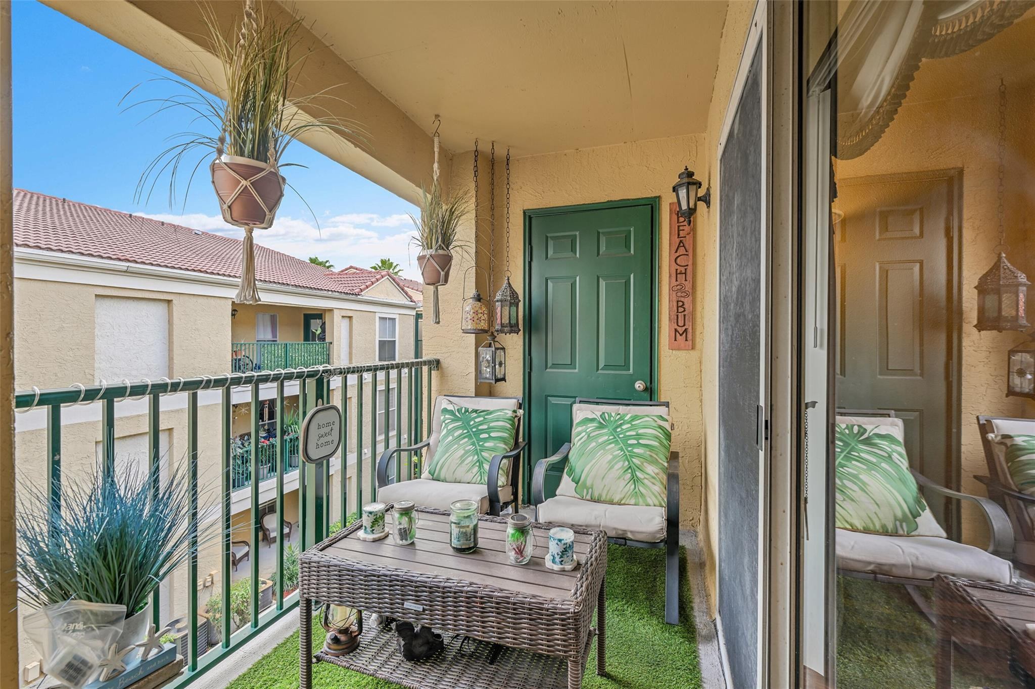 875 Riverside Drive, Unit 732 Coral Springs, FL 33071 - Photo 13 of 16 a view of balcony with furniture