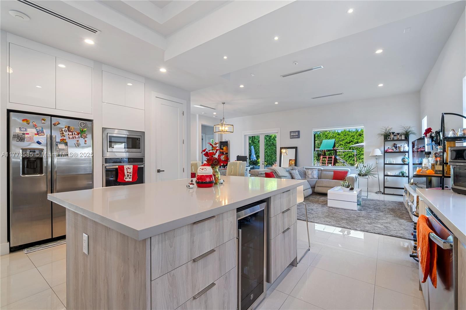 6425 Southwest 27th Street Miami, FL 33155 - Photo 5 of 27 a view of kitchen with stainless steel appliances furniture and kitchen view