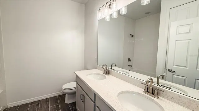a refrigerator in a kitchen