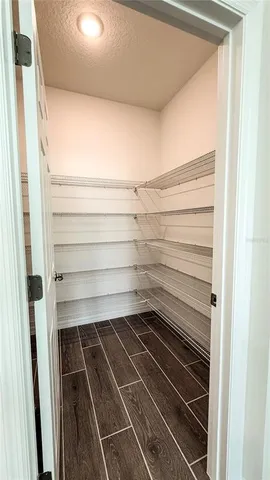 a view of an empty storage