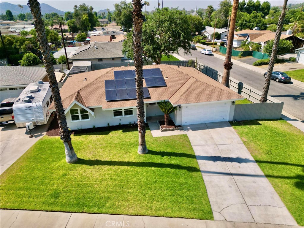 10597 Pendleton Street Riverside, CA 92505 - Photo 40 of 40 an aerial view of residential houses with outdoor space