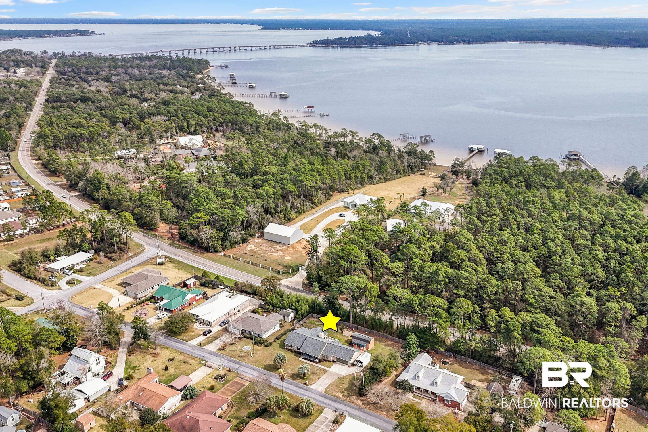 2553 Santa Rosa Drive Lillian, AL 36549 - Photo 50 of 51 Aerial view with a water view