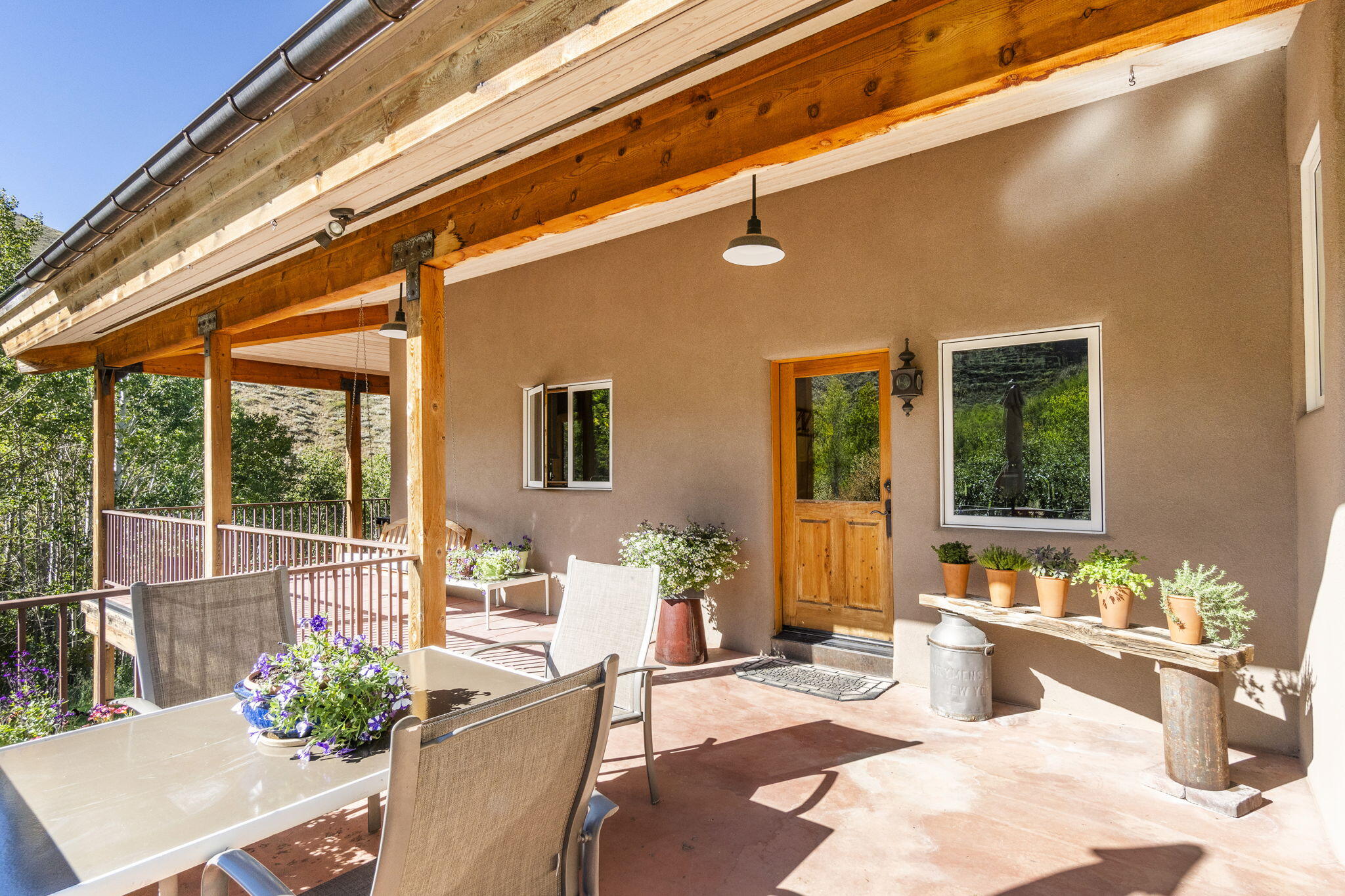 97 Croesus Crk Road Blaine County, ID 83333 - Photo 38 of 54 Front Porch