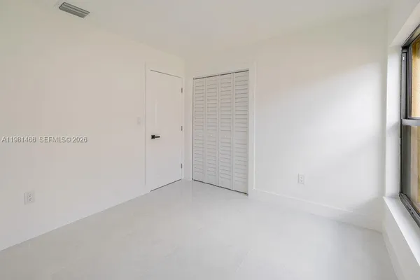 a view of empty room