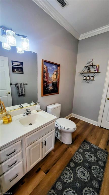 7035 Skylark Road Pfafftown, NC 27040 - Photo 22 of 47 Two Elegant Main-Level Powder Rooms!