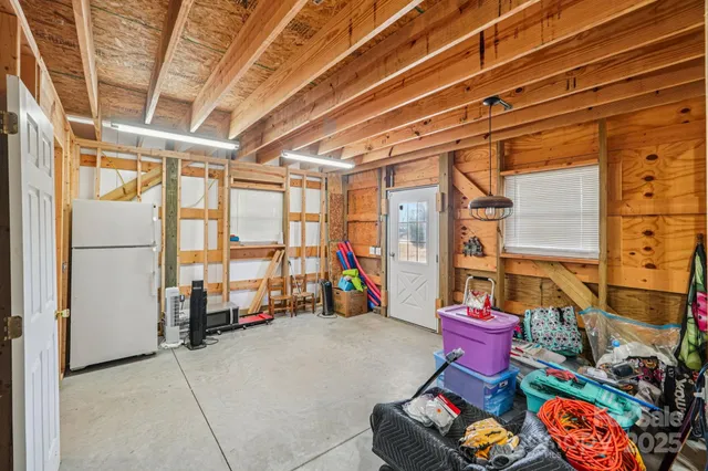 a view of storage and utility room