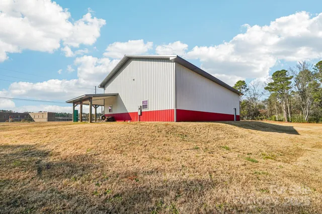 a view of a car garage