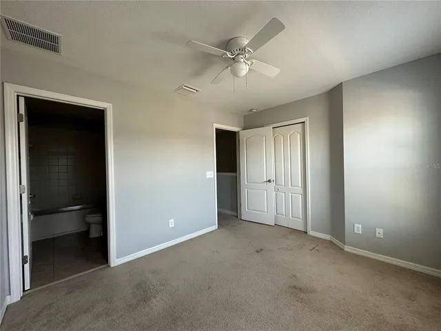 a view of hallway with stairs
