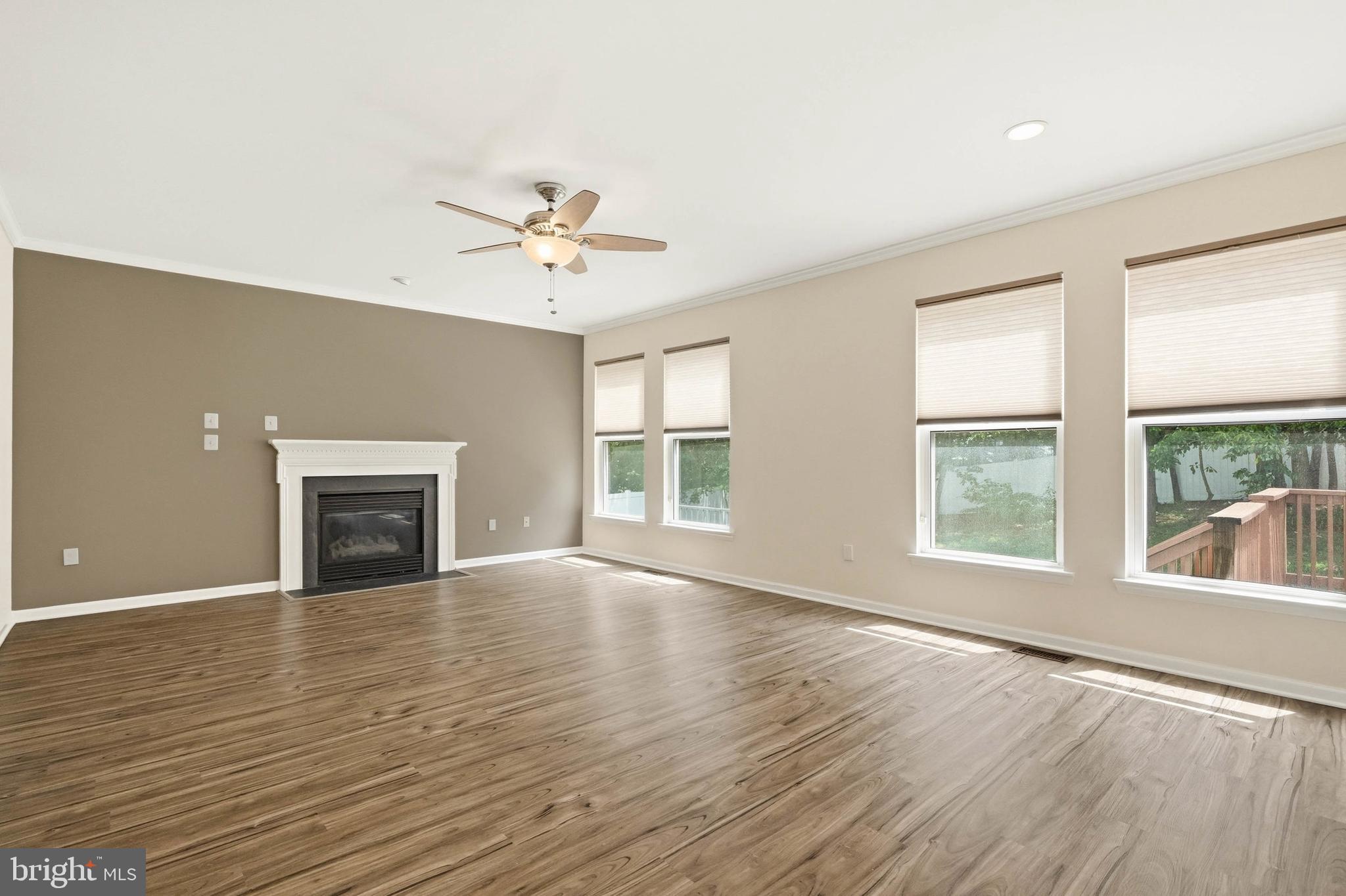 12203 Armat Court Laurel, MD 20708 - Photo 9 of 50 Living room with gas fireplace