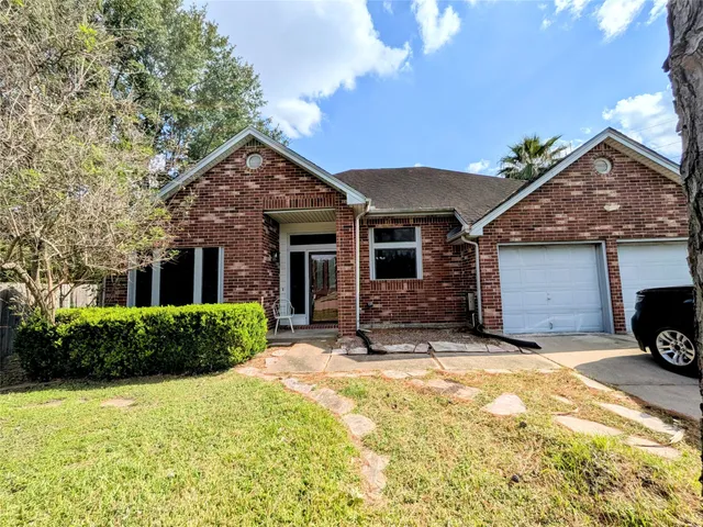a view of a house with patio