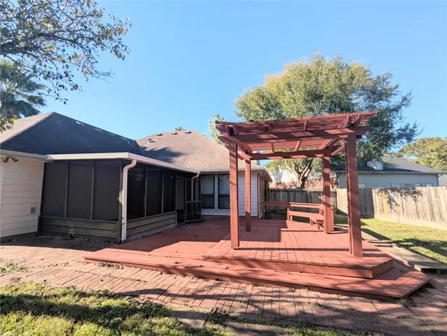 a view of a chairs and tables in the patio